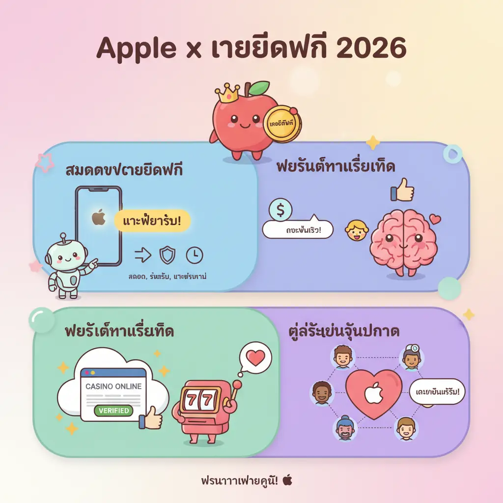 สมัครรับเครดิตฟรี - Apple