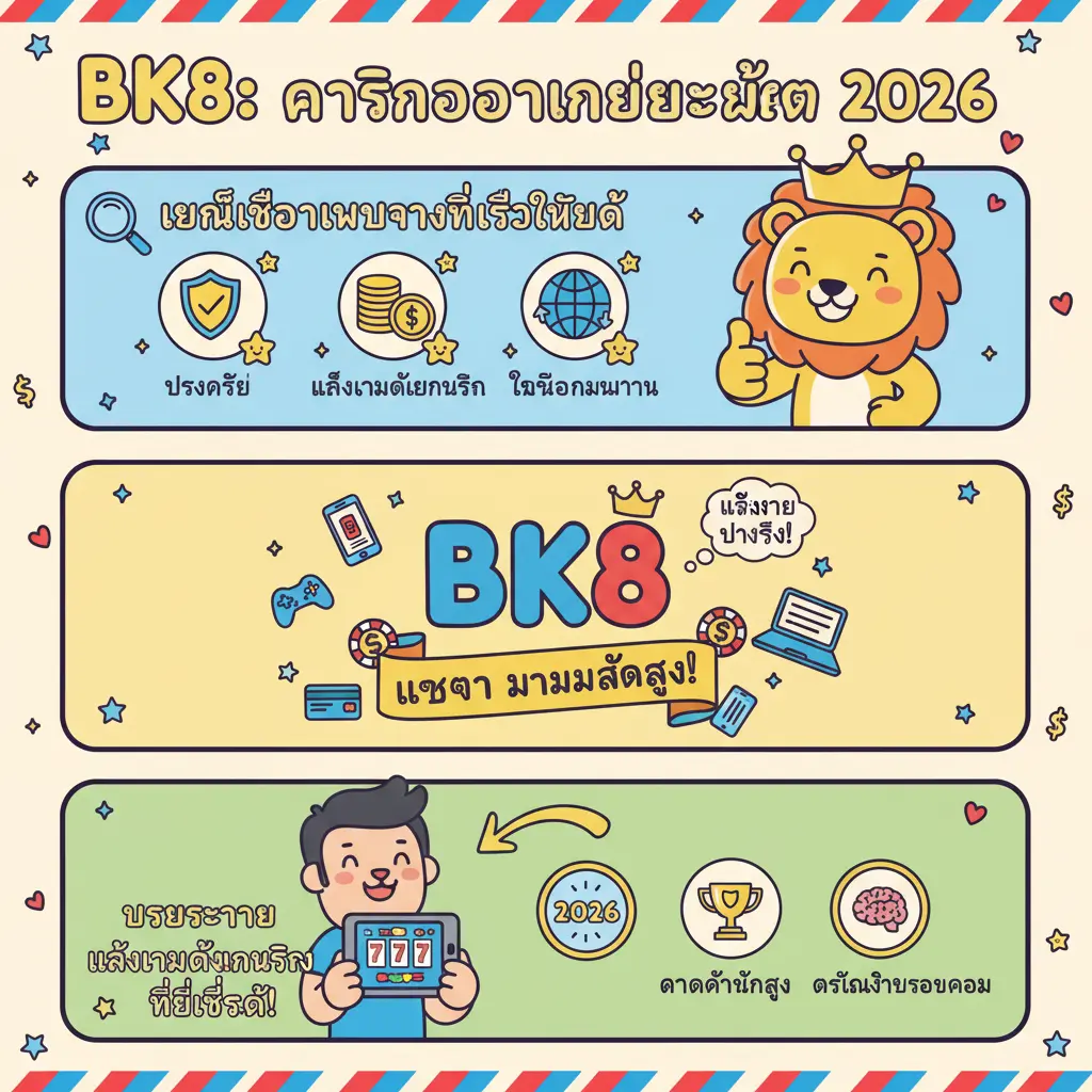 คาสิโนออนไลน์แนะนำ - BK8