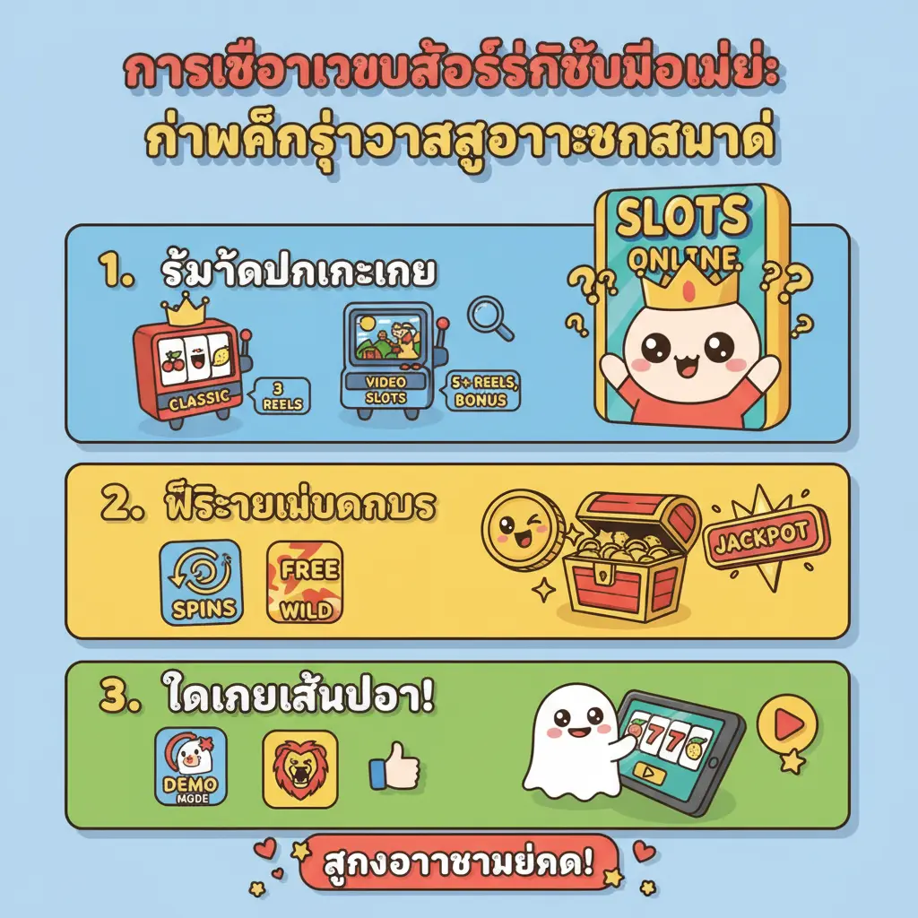 ขั้น ตอน การเล่นสล็อต - สล็อตแมชชีน